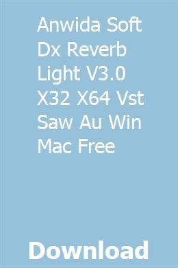 download lexicon reverb vst full free crack